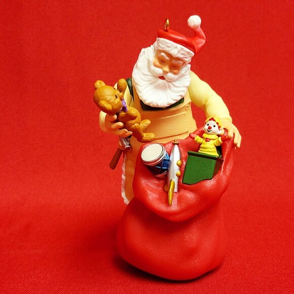 Hallmark Toymaker Santa 15th Anniversary Ed 2014 Christmas Ornament - Picture 4 of 13